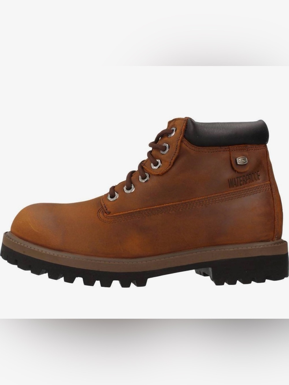Skechers Men's Sergeants-Verdict Boots - Dark Brown - NWT